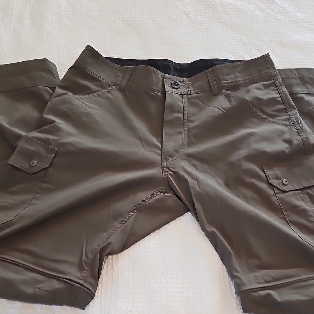 Men's Kuhl Green Cargo Pants